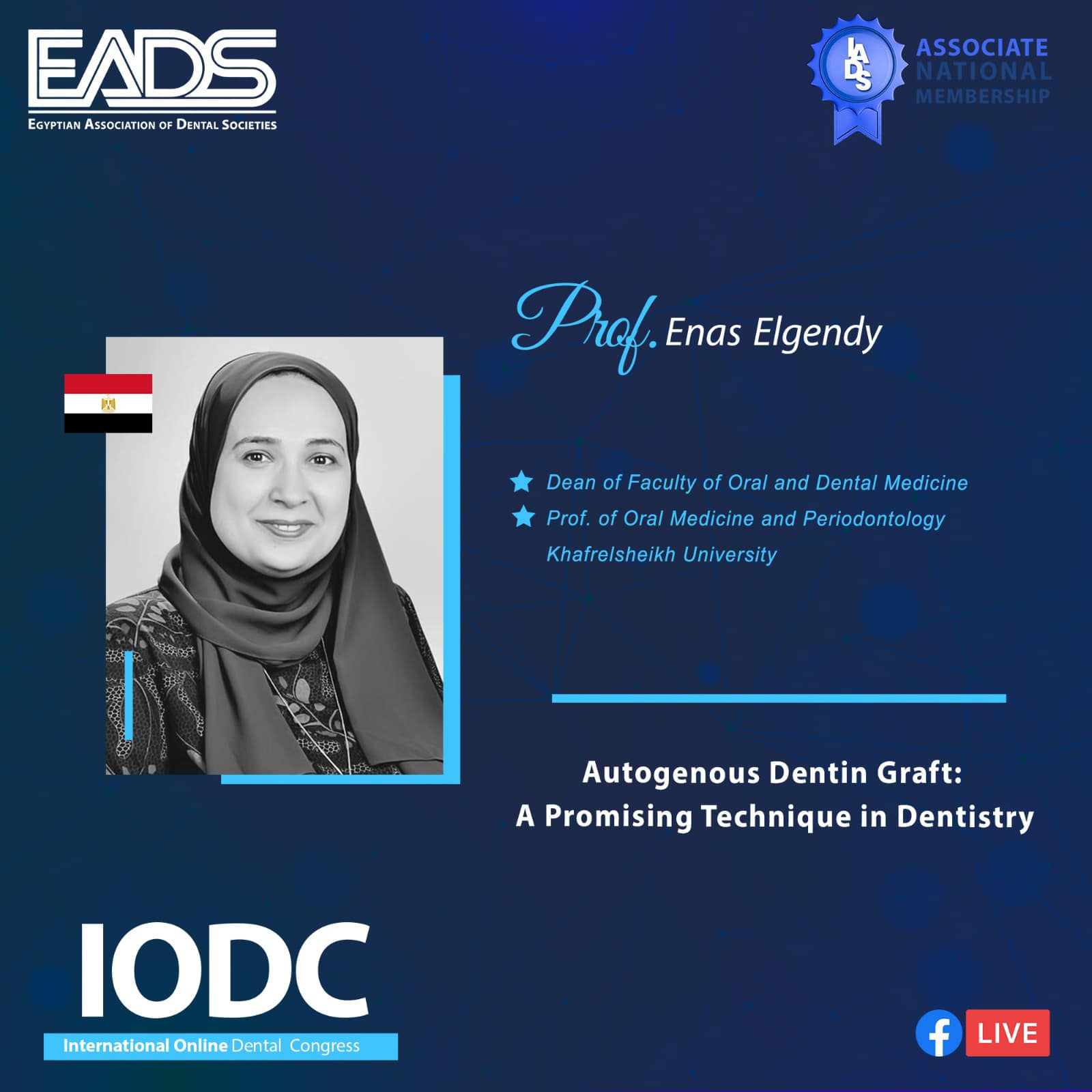 Autogenous Dentin Graft : A promising technique in dentistry with Prof Enas Elgendy