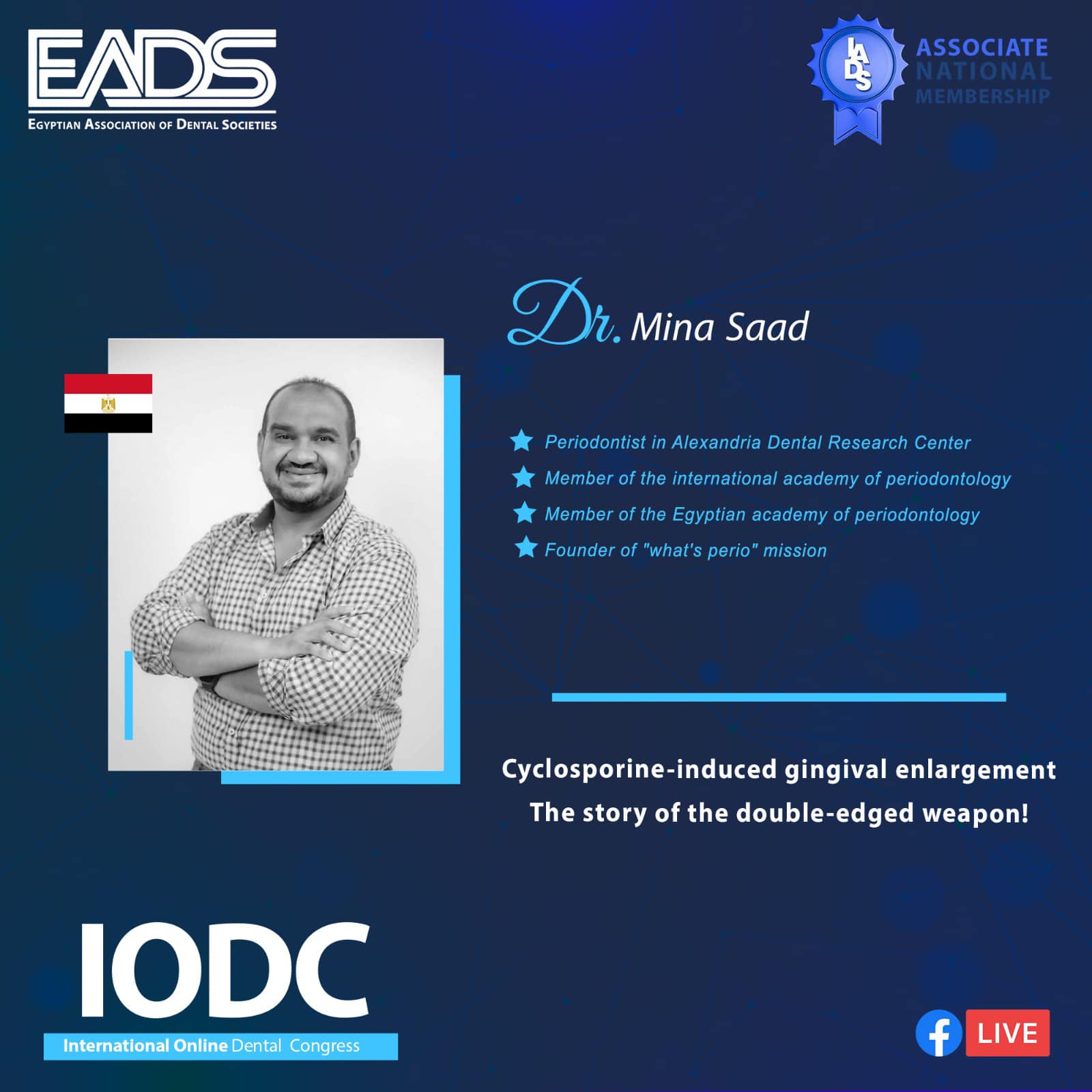 cyclosporine induced gingival enlargement with Dr. Mina Saad