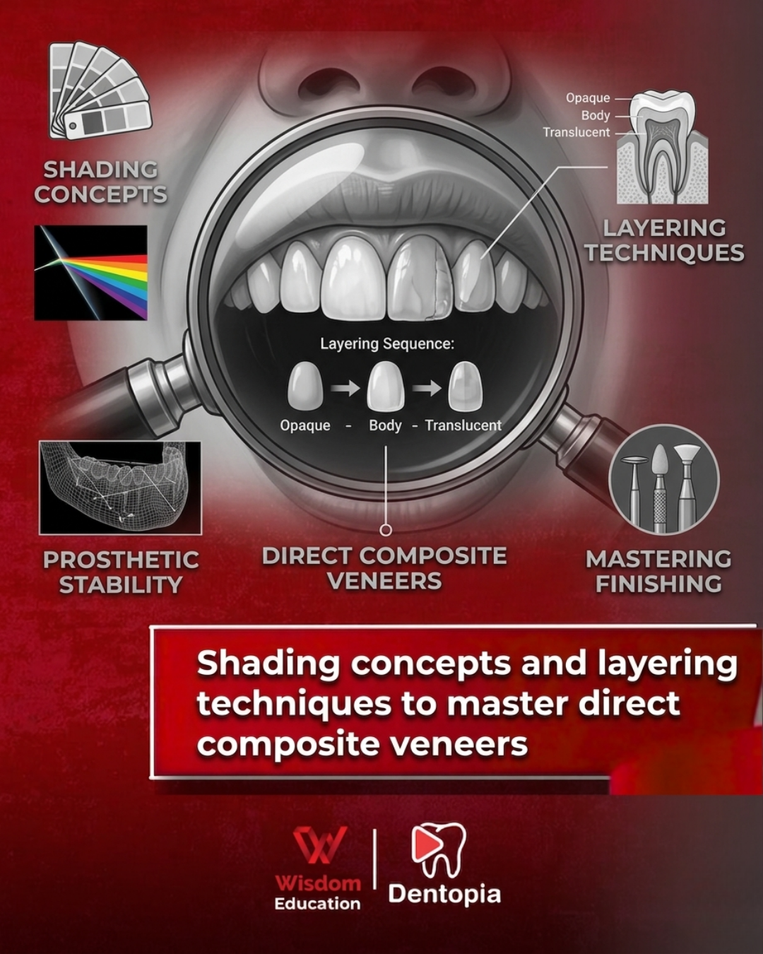 shading concepts and layering techniques to master direct composite with Dr. Ali Atef