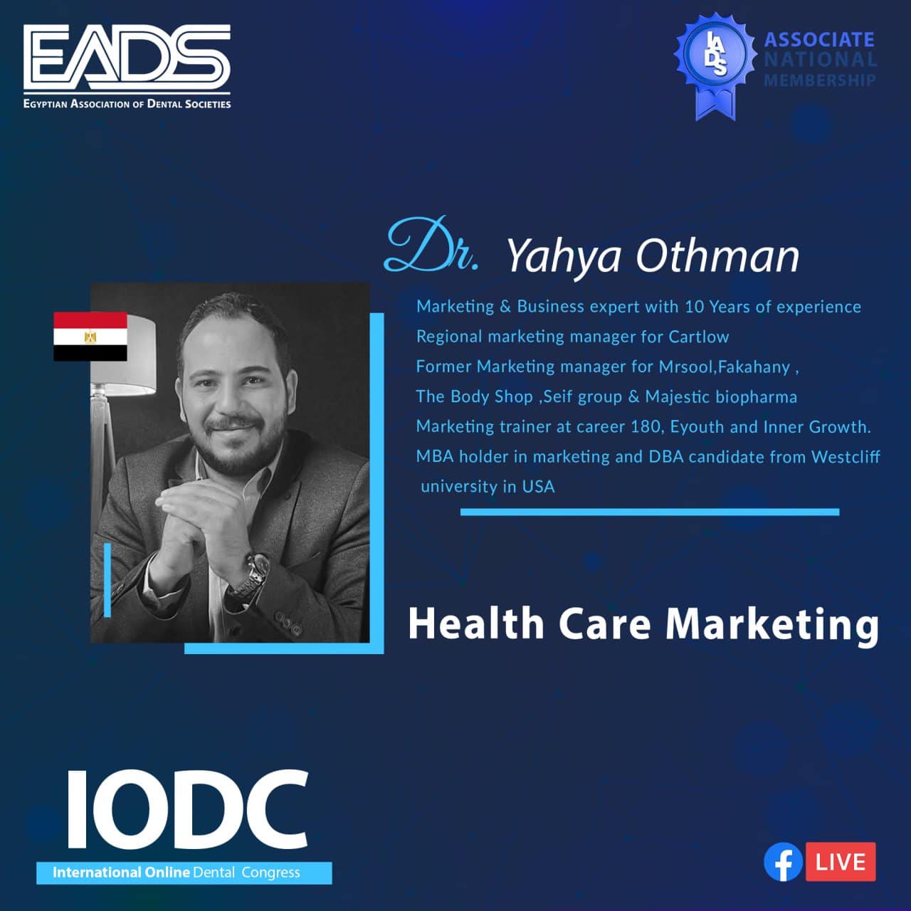Strategic Health Care Marketing with Dr. Yahya Othman
